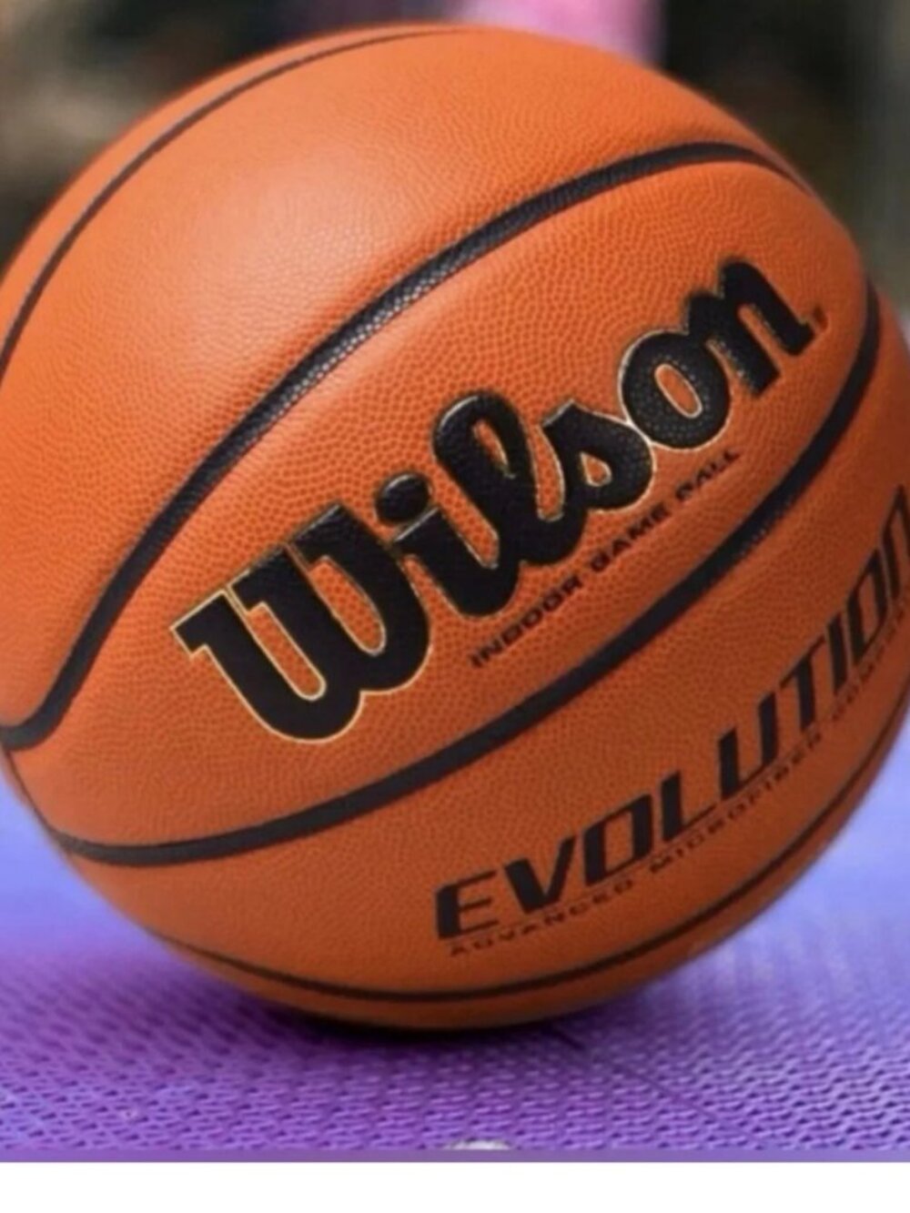 Wilson Evolution Official Game Ball Size 7 / 29.5’ Basketball - Picture 3 of 3